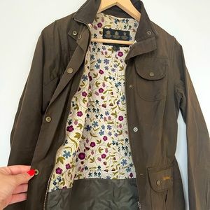 Barbour Morris Utility Jacket in Olive Green